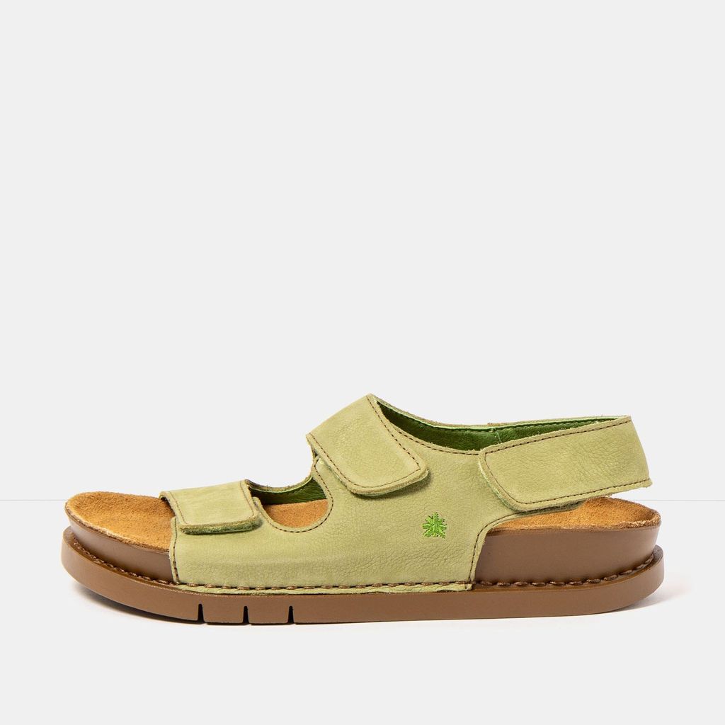 Art Sandalen Uni 2023 NOBUCK LIKEN / KASSEL Farbe Grün