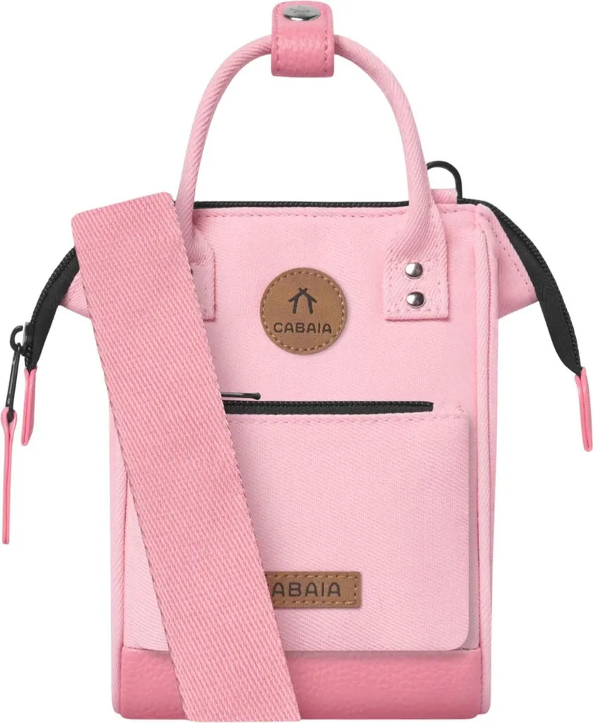 Petit sac à main bandoulière Cabaia Nano Bag Adventurer Rose Denim