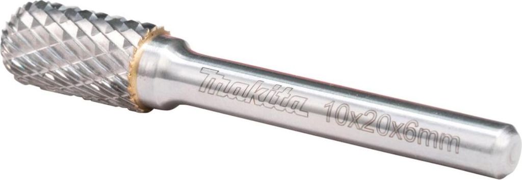 Makita B-52750 Kugelfräser 10x20 mm Ø6 mm (3/8x3/4" Ø1/2") Kreuzverzahnung