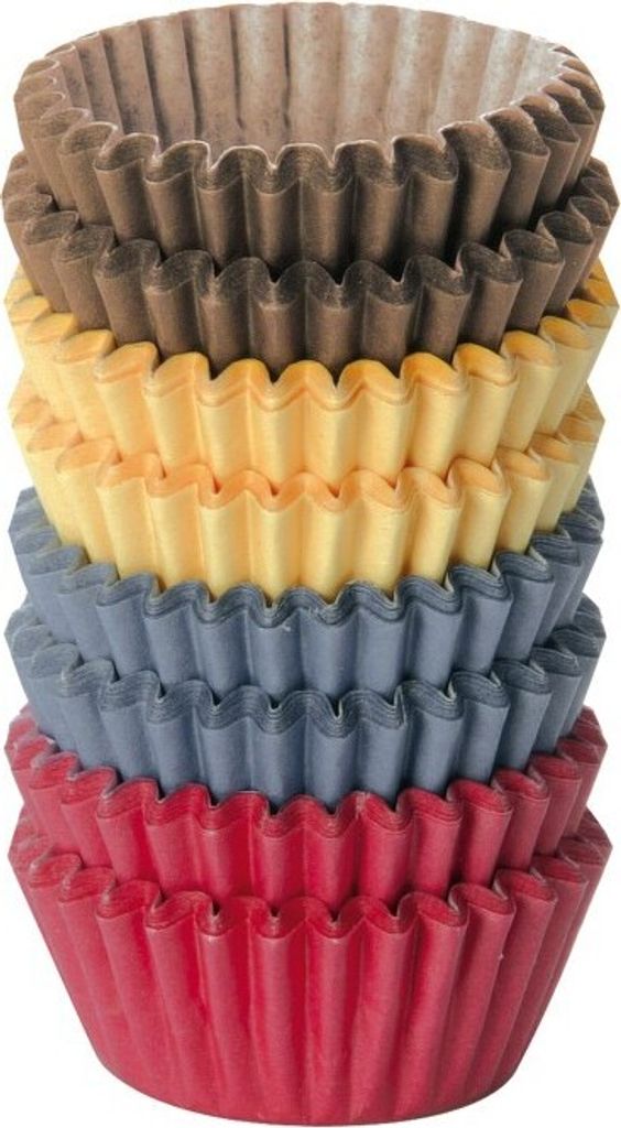 Mini-Papierbackförmchen DELÍCIA ø 4,0 cm, 200 St., weiß Produktbild 