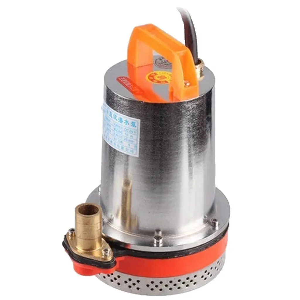 Pompe de cale immergée 12V robuste pour évacuation d'eau douce et salée