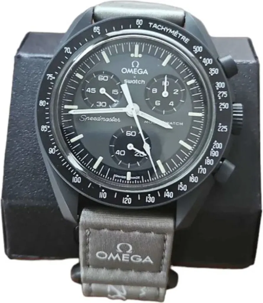Moonswatch Mission to Mercury Omega x Swatch Design Speedmaster Gris