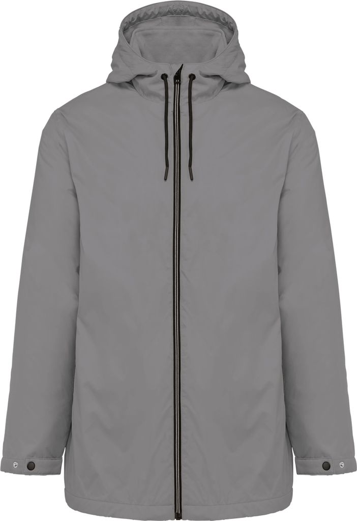 Kariban Damen Polarfleece Jacke Fleecejacke Arbeitsjacke Winter Warm, Größe:XL, Farbe:Silber