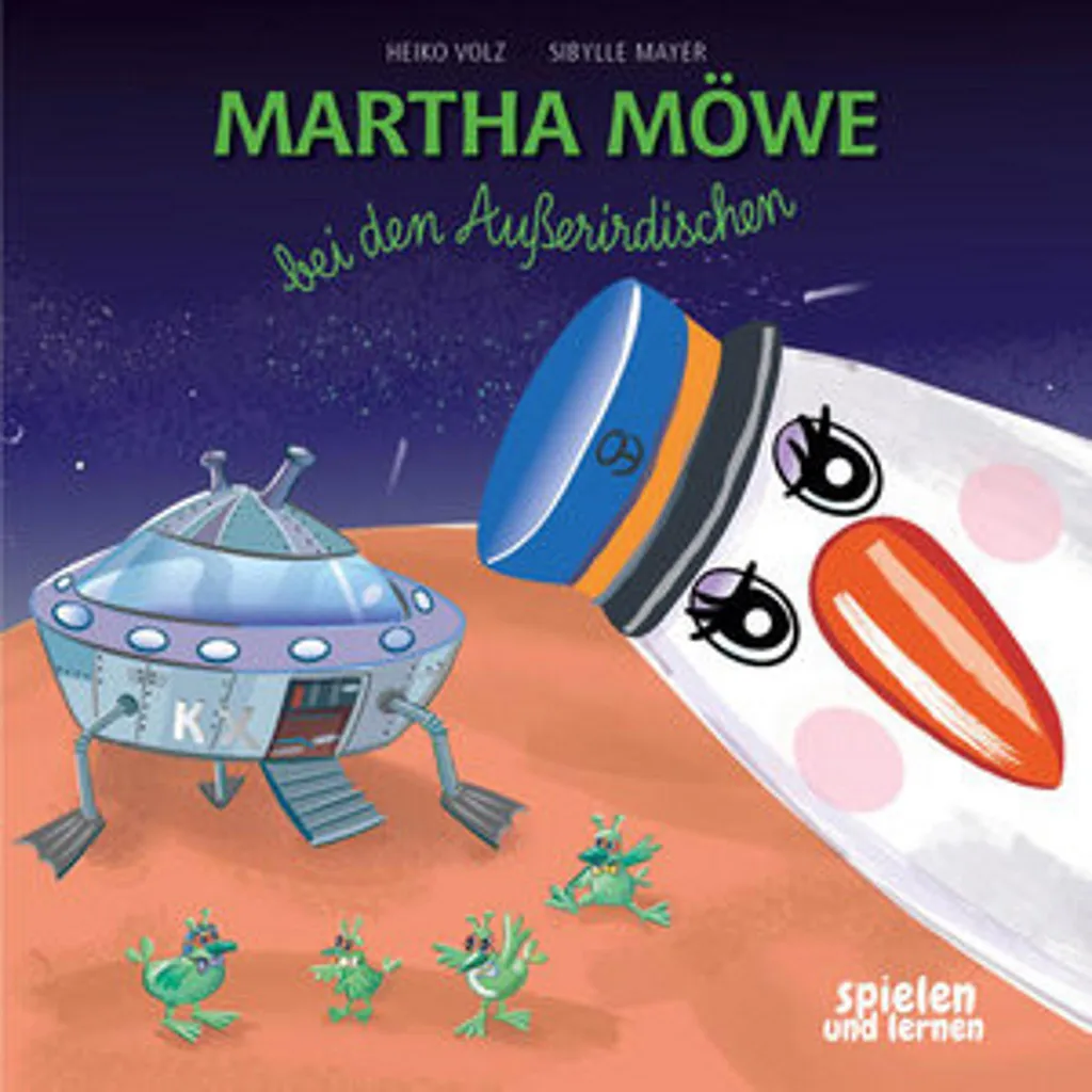 Livre enfant Martha Möwe : Histoire illustrée d'aventure extraterrestre
