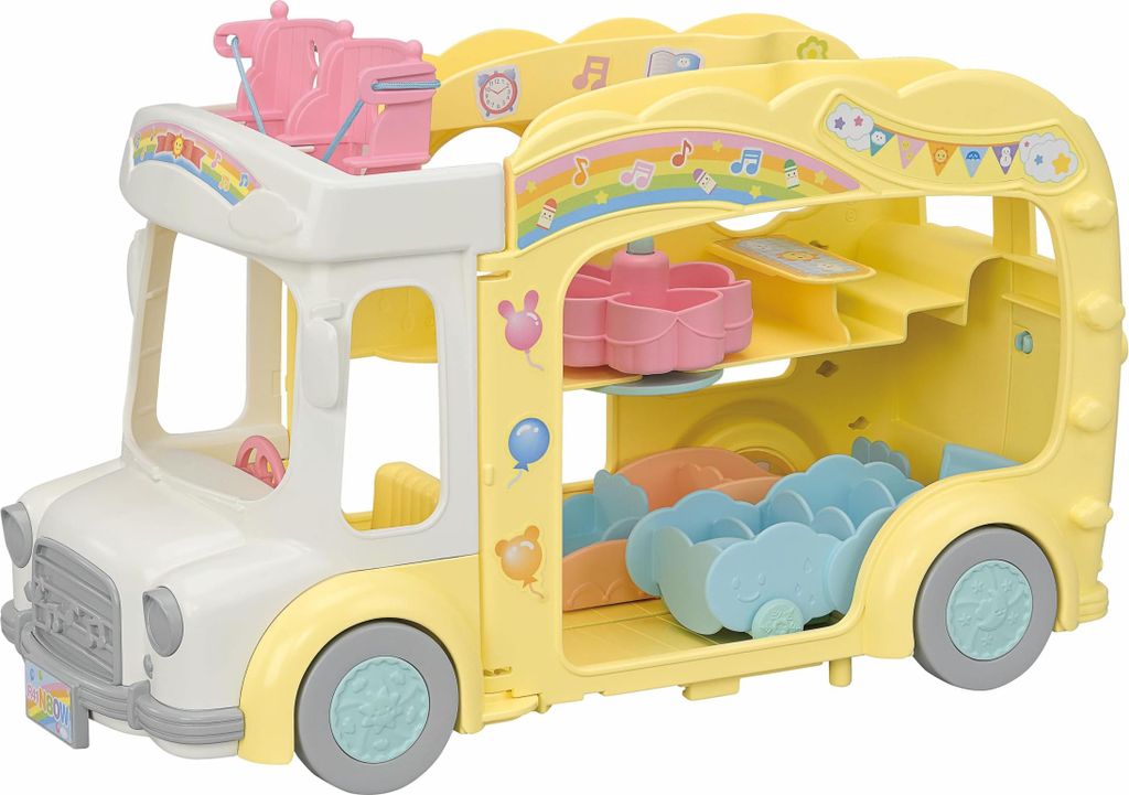 Sylvanian Families Dúhový zábavný škôlkový autobus Obrázok produktu 