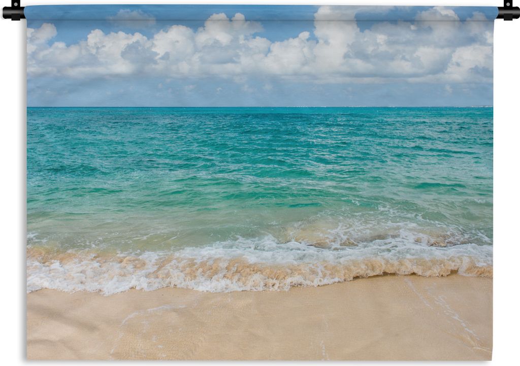 MuchoWow Wandteppich Wandbehang Strand - Meer - Sommer - Reisen 90x67.5 cm Tapisserie Dekoration Wandtuch - Fototeppich - Wand-Skulpturen