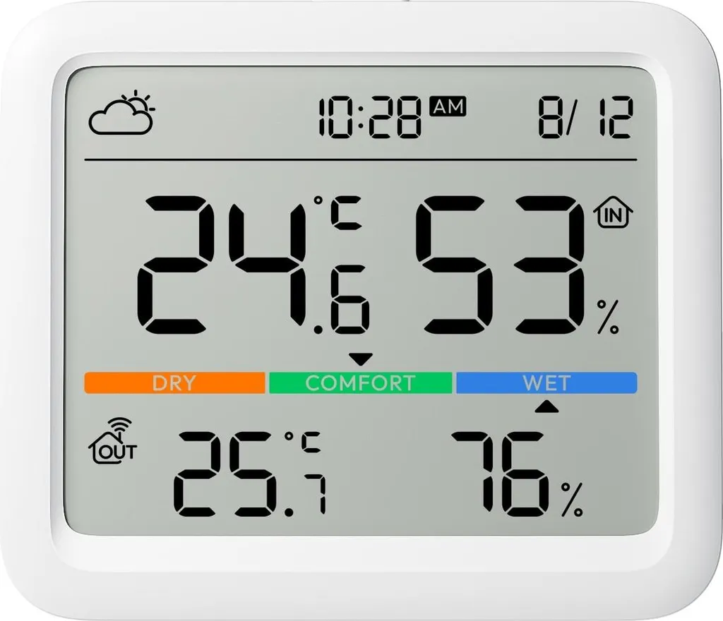 SwitchBot Meter Pro Station Météo Intérieure et Extérieure Précise ws - 2