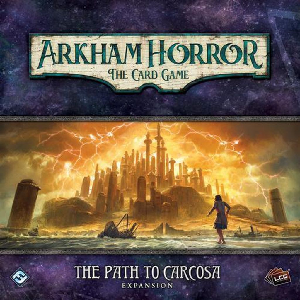 Asmodee Arkham Horror: LCG - Der Pfad nach Carcosa, Produktbild 