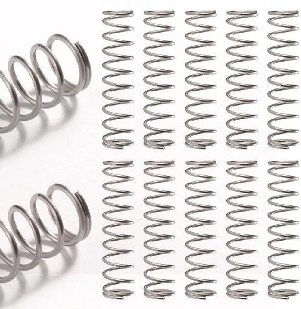Buses en spirale inox 1,2 x 12 x 50 mm pour réparation et bricolage DIY