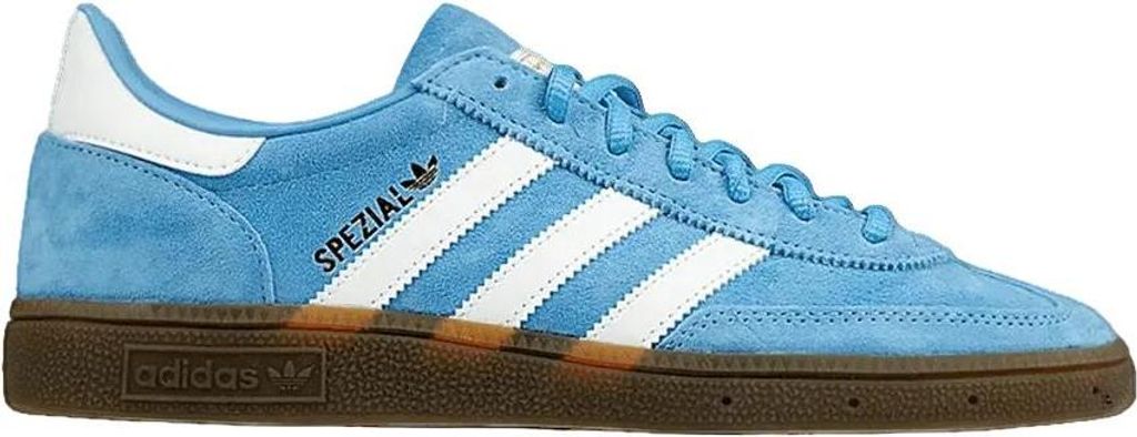 A single Adidas Handball Spezial shoe is shown from the side against a white background.