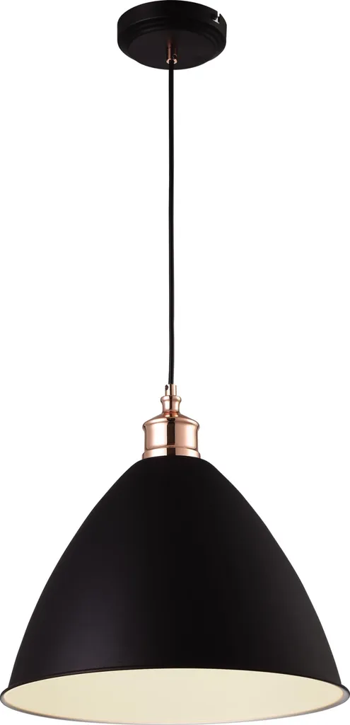 Luminaire Suspension pour Table à Manger WATSO Design Chic Noir Blanc 135cm