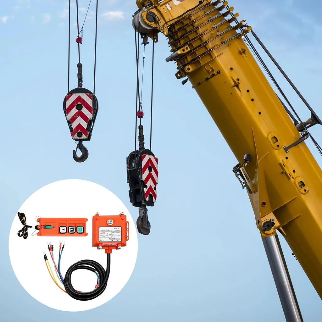 Télécommande de grue étanche IP65 en ABS orange robuste modèle F21-2S - 6
