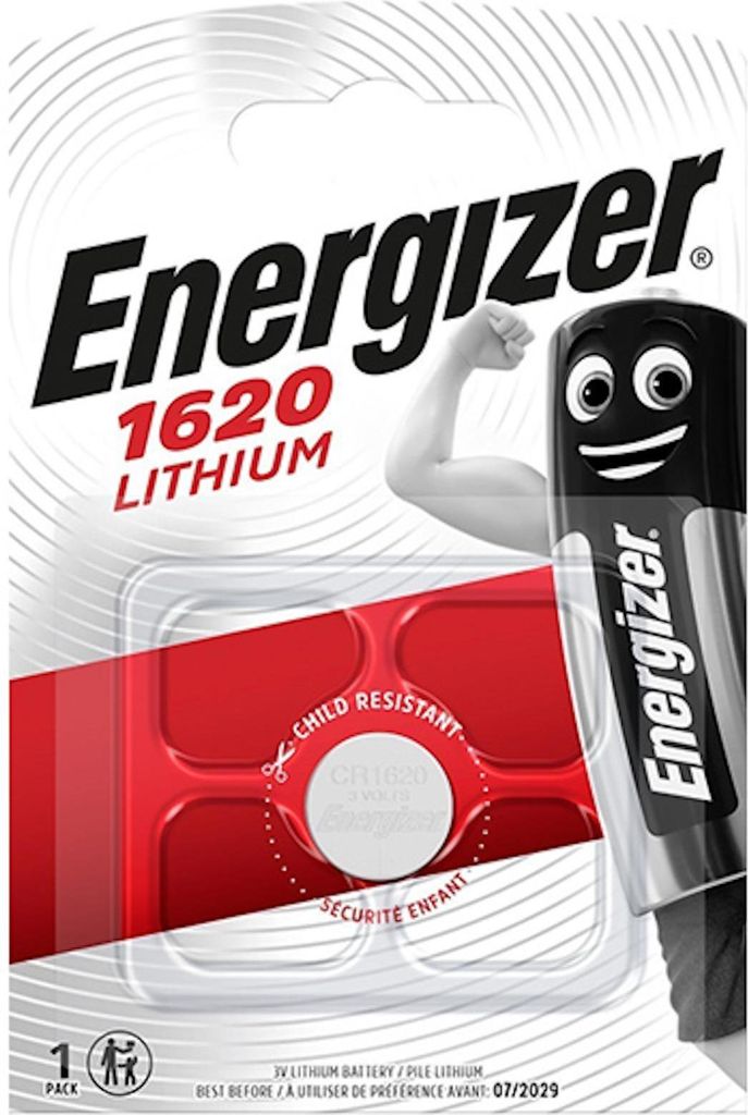 Energizer Batterie Knopfzelle CR1620 3.0V Lithium       Immagine del prodotto 