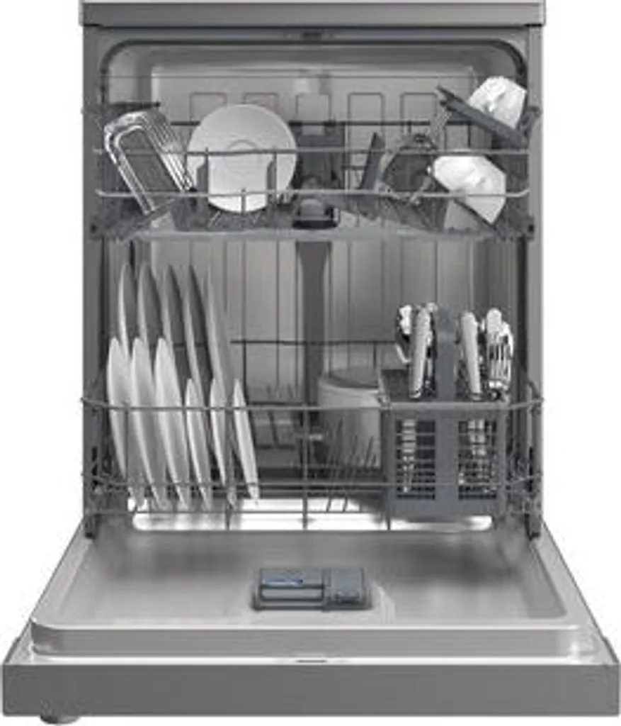 Réfrigérateur silver 60 cm à froid statique et commandes boutons - 4