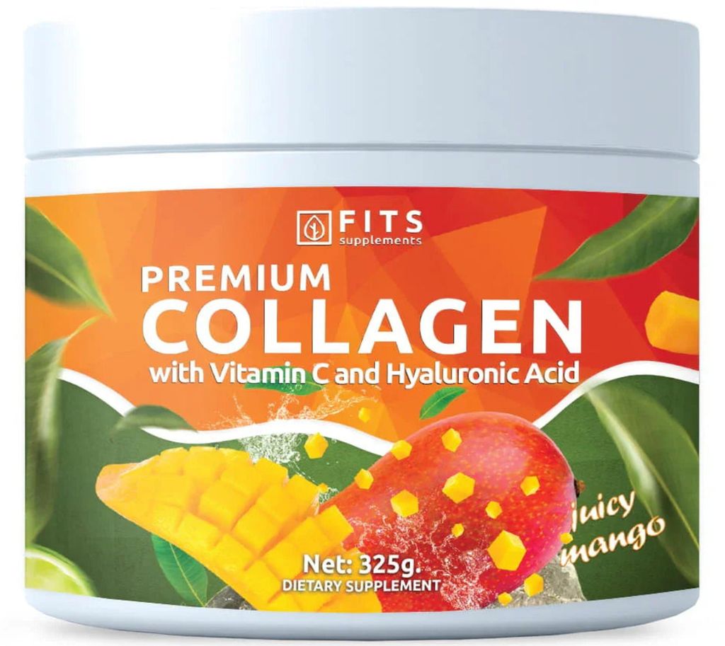 Kolagen Premium w proszku o smaku soczystego mango, 325 g Zdjęcie produktu 