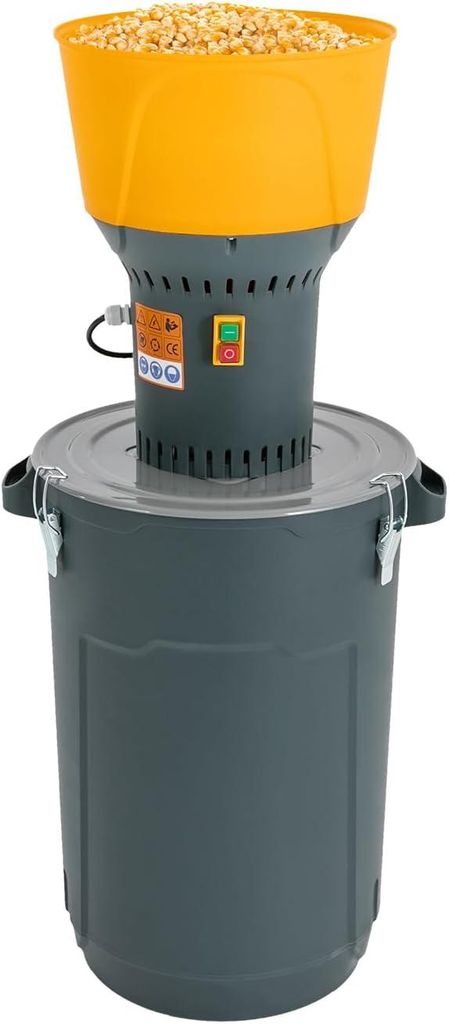 Elektrische graanmolen, 1300W, 60 liter, professionele Productafbeelding 