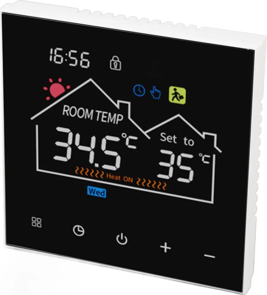 Thermostat Programmable Tactile Couleur pour Régulation de Chauffage - 3