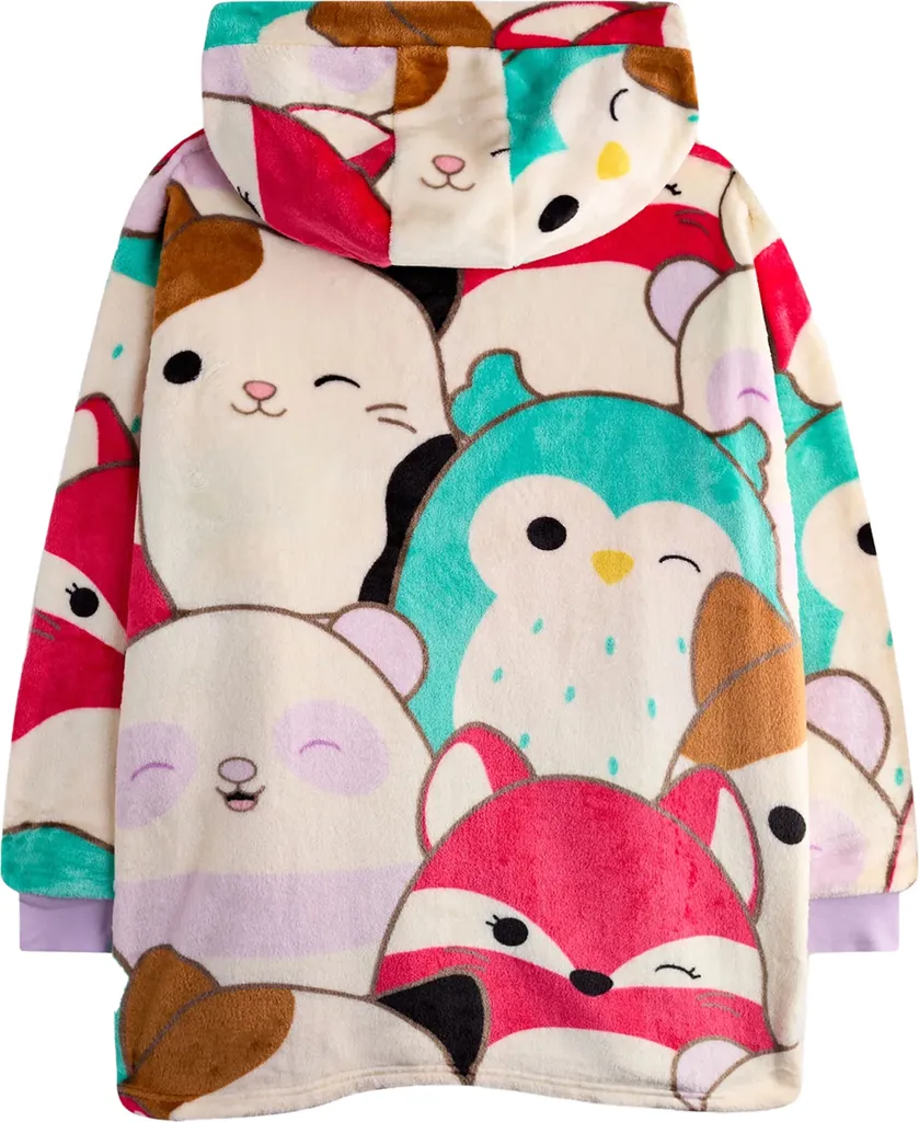 Couverture à Capuche Squishmallows NS8626 Taille Unique Douceur Premium