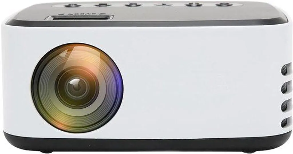 Mini vidéoprojecteur LED extérieur 1080p pour tablette et ordinateur
