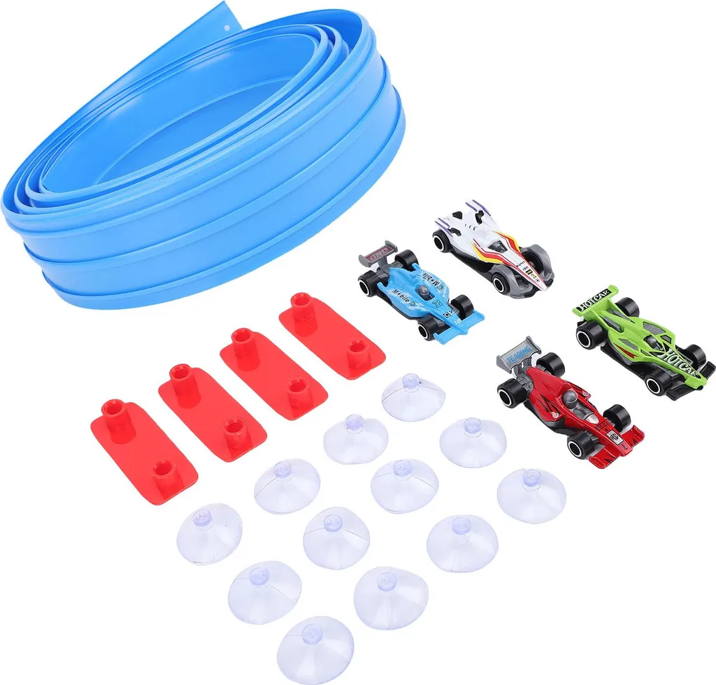 Circuit Flex Tracks propulsion gravité avec voitures miniatures STEM - 4