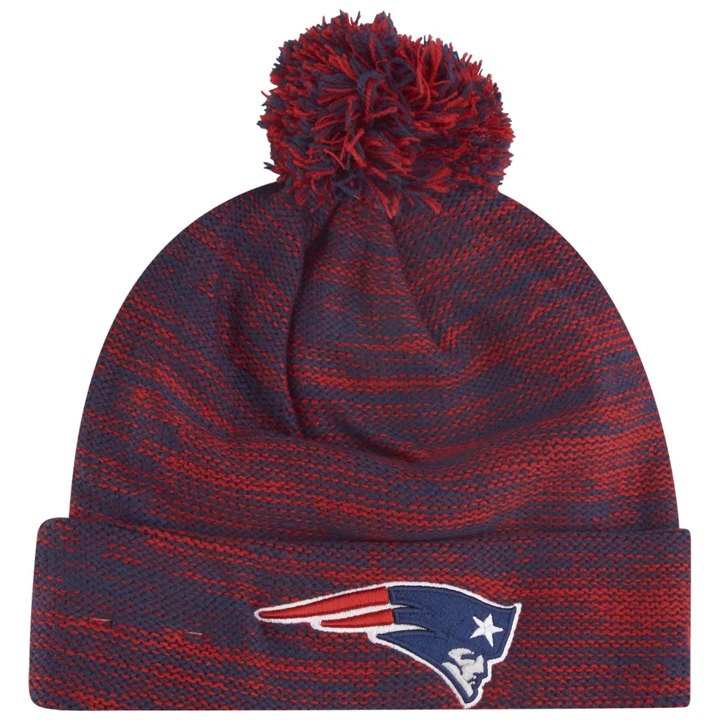 Berretto New Era Wintermütze MARL BOBBLE New England Patriots