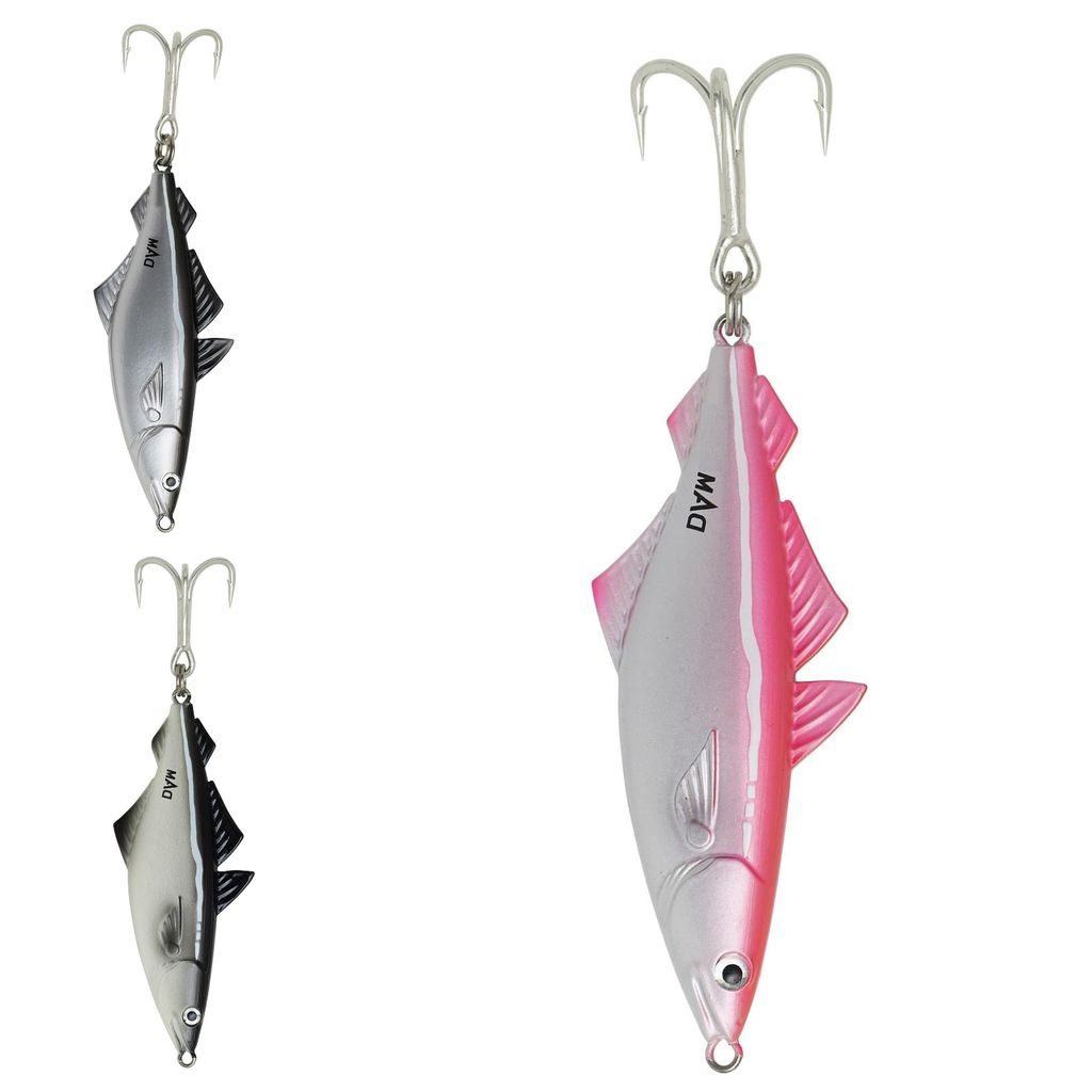 DAM Pilker Salt-X Coal Fish Pilk 11.5 cm 150g Sinking Costalfish UV