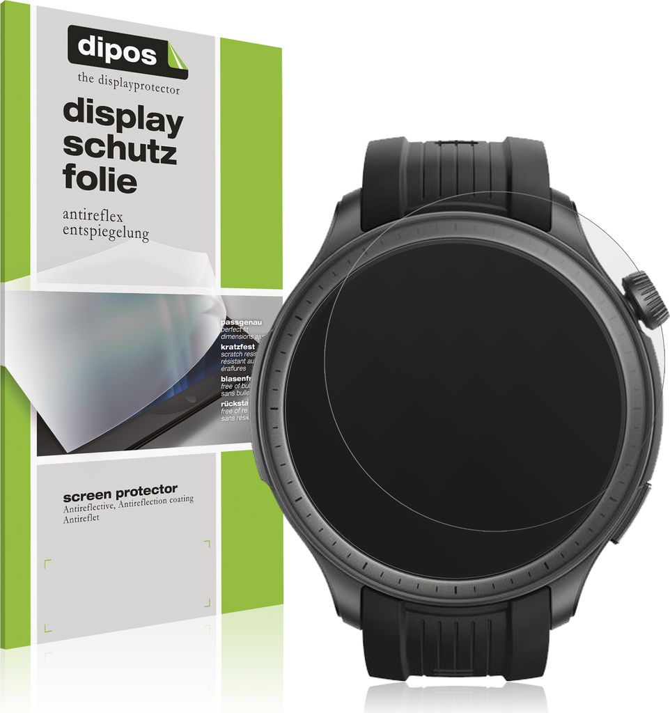 6x ochranná fólie pro Amazfit Balance matt screen protector Obrázek produktu 
