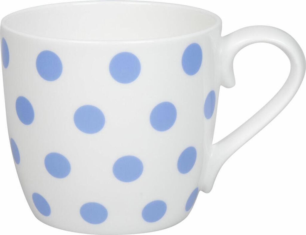 Könitz Becher Dots - Creamblue, Tasse, Bone China, Blau, 425 ml, 11 2 057 2822