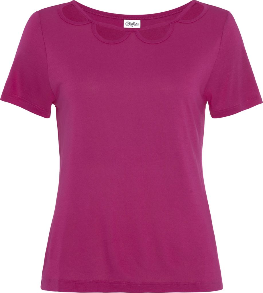 Buffalo Kurzarmshirt pink Größe 40/42
