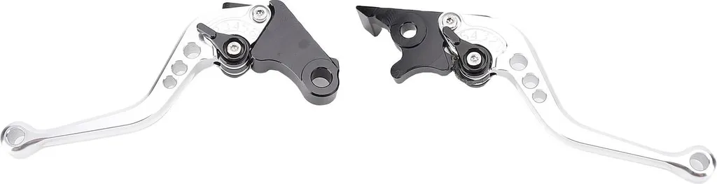 Paire de leviers moto réglables en aluminium anodisé pour GB350S