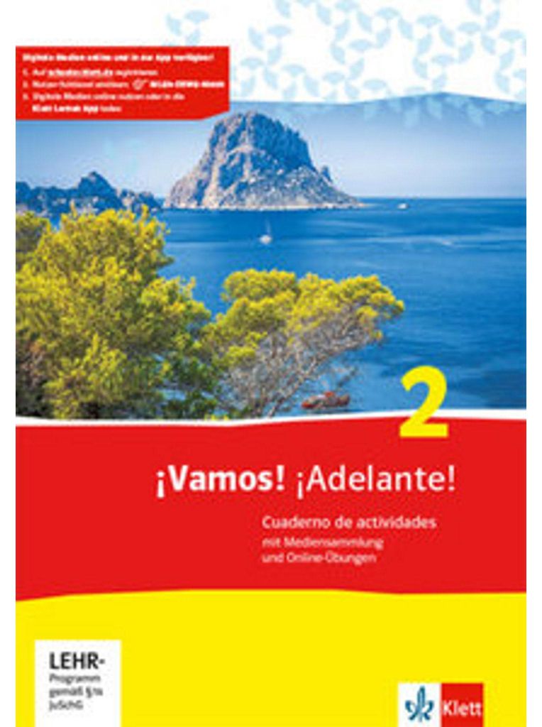 ¡Vamos! ¡Adelante! 2: Cuaderno de actividades mit Mediensammlung und Online-Übungen 2. Lernjahr (¡Vamos! ¡Adelante! Ausgabe 2. Fremdsprache ab...