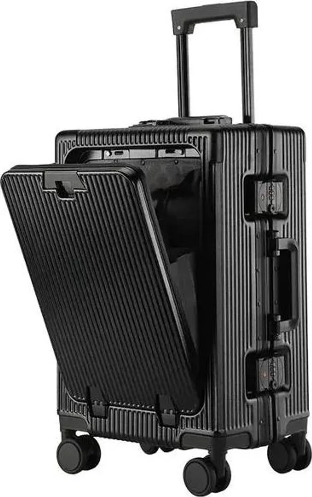 Fini les frais de bagage avec cette valise cabine 20 pouces noire pro