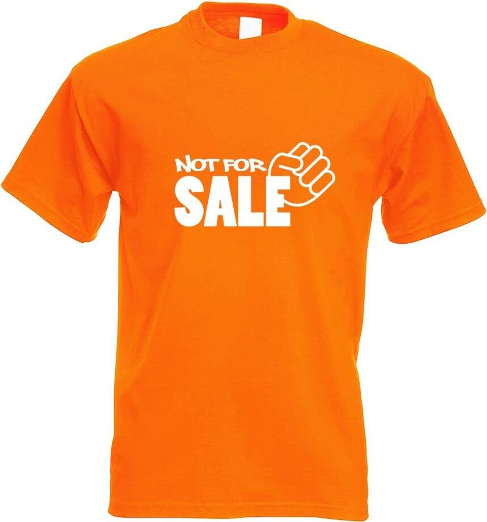 Kiwistar - T-Shirt - orange - Not forMotiv Bedruckt Funshirt Design Print - mit Motiv Bedruckt - Funshirt Design - Sport - Freizeit - Herren - M