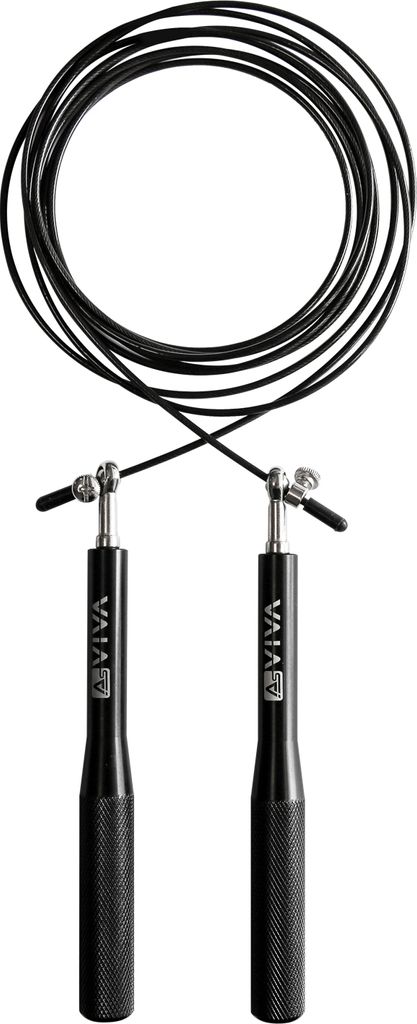 Springseil kugelgelagert AsVIVA JR2 High Speed Rope, Länge einstellbar, Seilspringen für Fitness, Crossfit Krafttraining