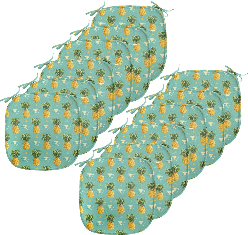 Cuscini Sedie 40x40 ABAKUHAUS Set da 12 - Impermeabili e Robusti