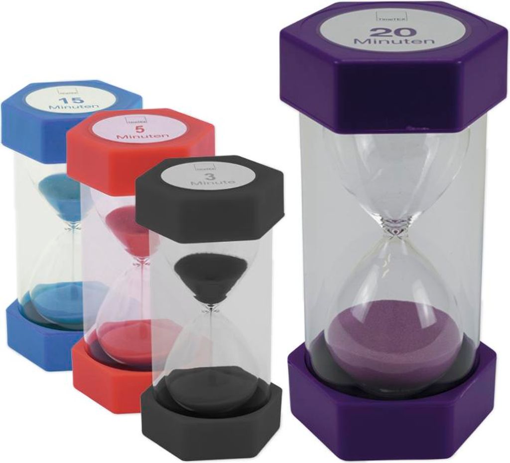 TimeTEX Mega-Sanduhr 16cm hoch, 7 cm ø Produktbild 