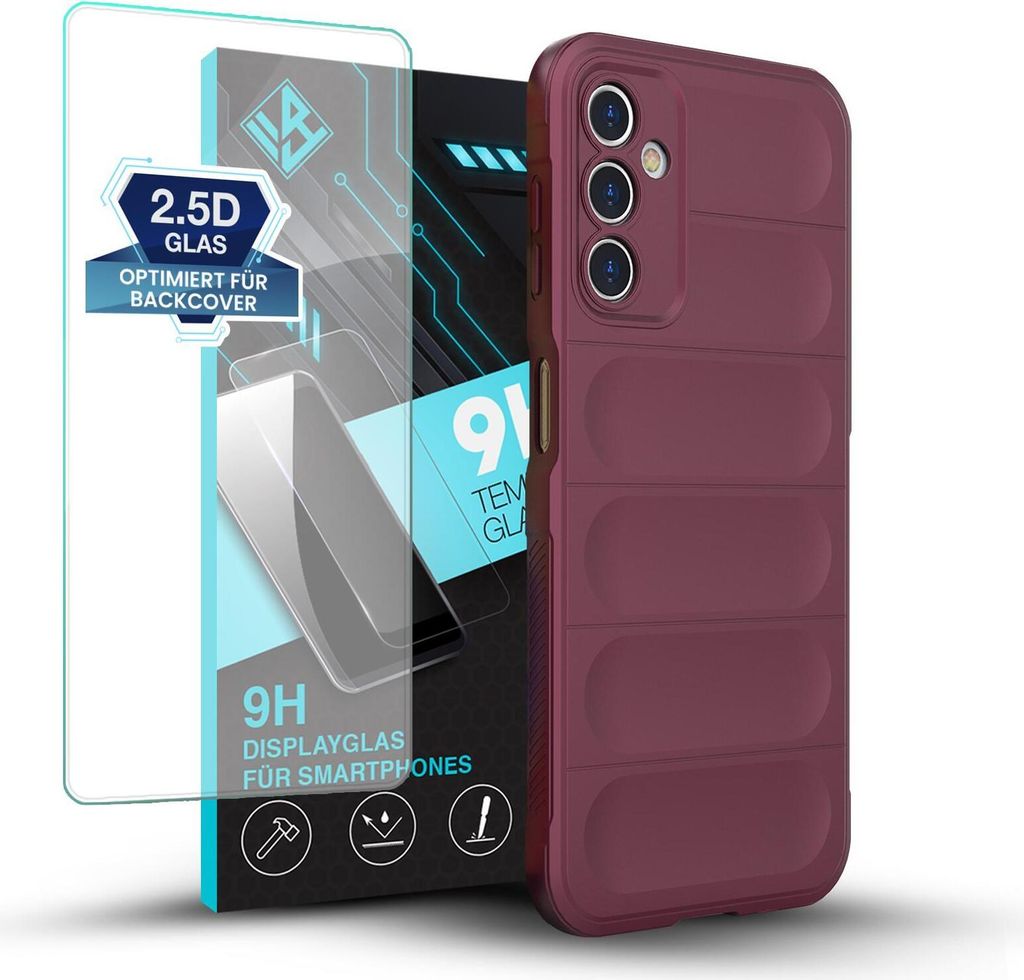 Handy Hülle für Samsung Galaxy A14 5G mit 9H Displayglas Produktbild 