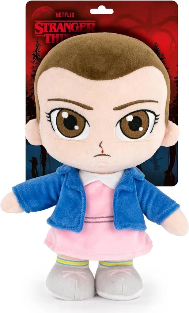 Eleven Stranger Things Peluche 26 cm - Finitions Robustes et Sans Odeur