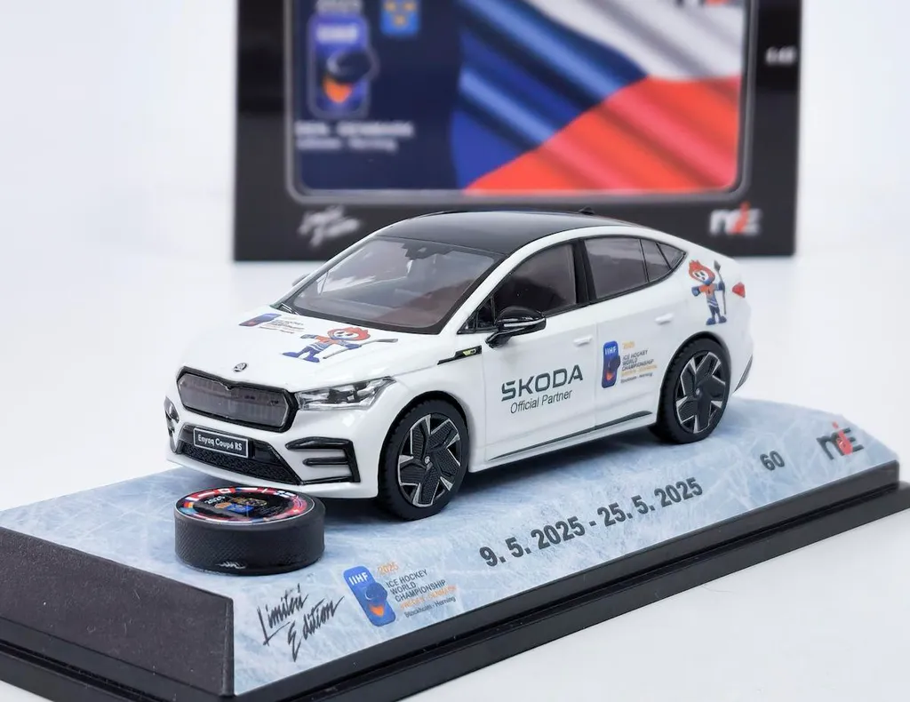 Voiture de Collection Skoda Enyaq MS 2025 MJ 1/43 - Cadeau Passion