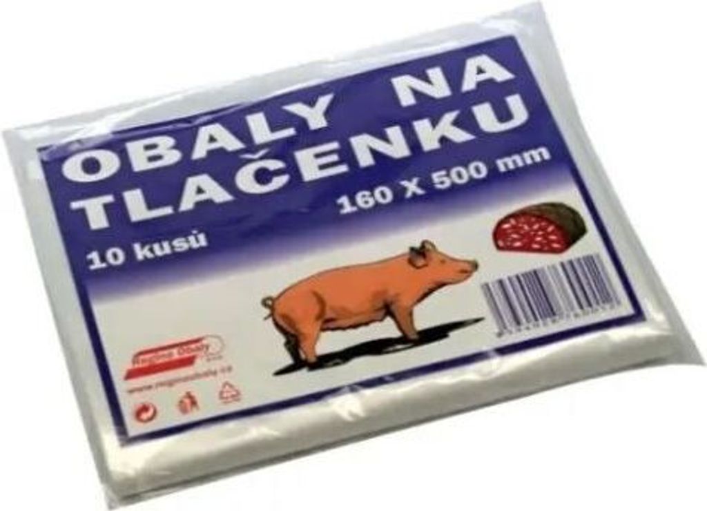 střeva na tlačenku 160x500mm  (10ks) Obrázek produktu 