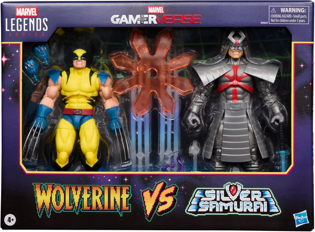 Hasbro Marvel Legends Wolverine et Silver Samurai Pack Figurines 15cm
