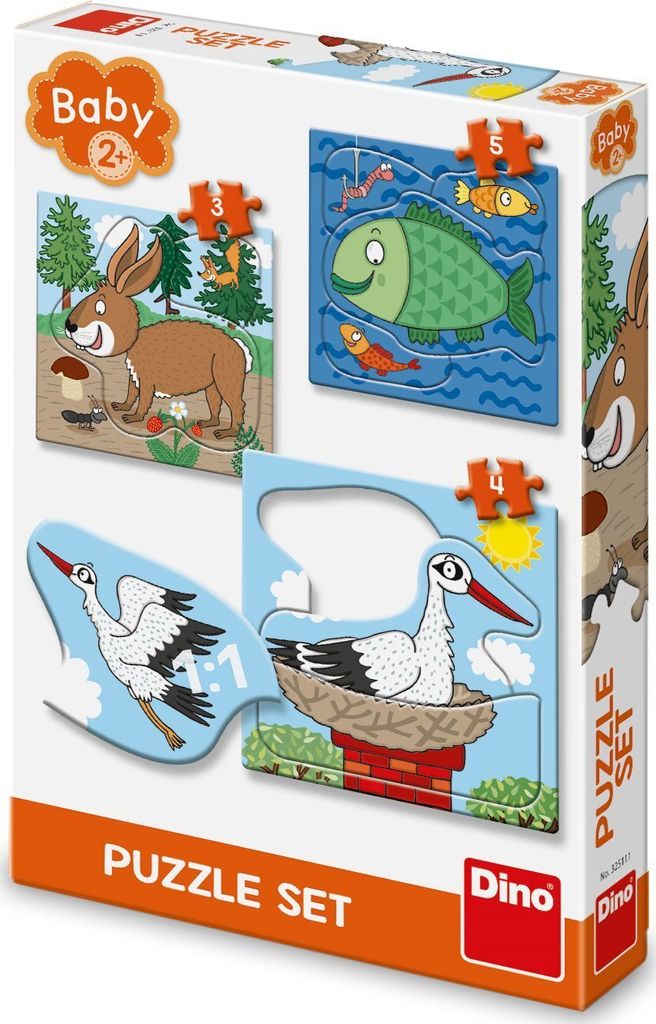 Baby-Puzzle – Wo leben die Tiere?