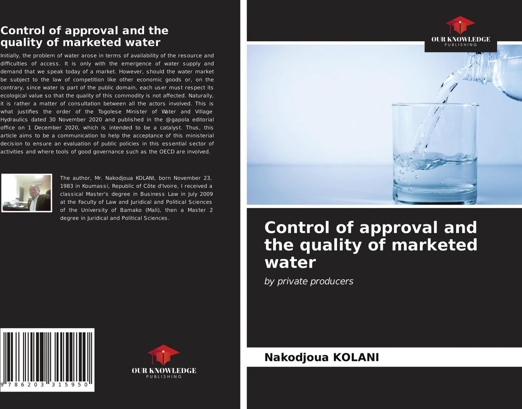 Control of approval and the quality of marketed water