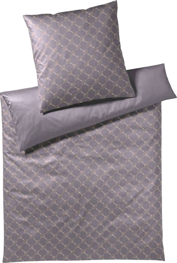 JOOP! Mako-Satin Bettwäsche 4059 Cornflower Gradiant 155x200cm+80x80, Farbe rose