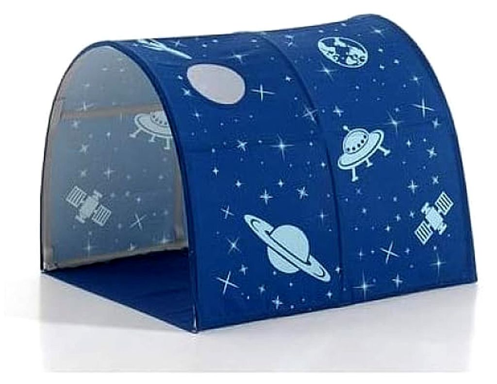Astro-Tunnel: Optimale Integration mit dem mittelhohen Pino Bett für ein beeindruckendes Erlebnis