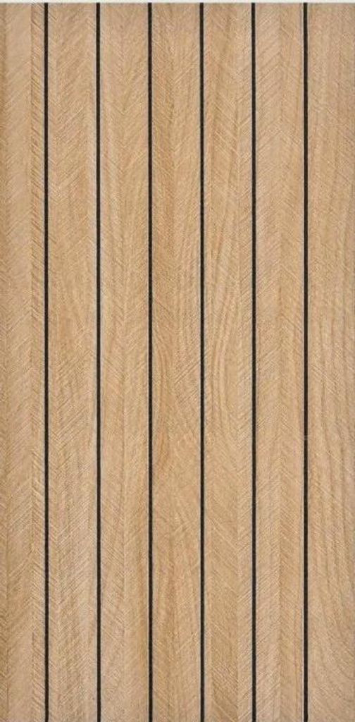 Selbstklebendes PVC Wandpaneel Lamellen Holzoptik 280x60 Produktbild 