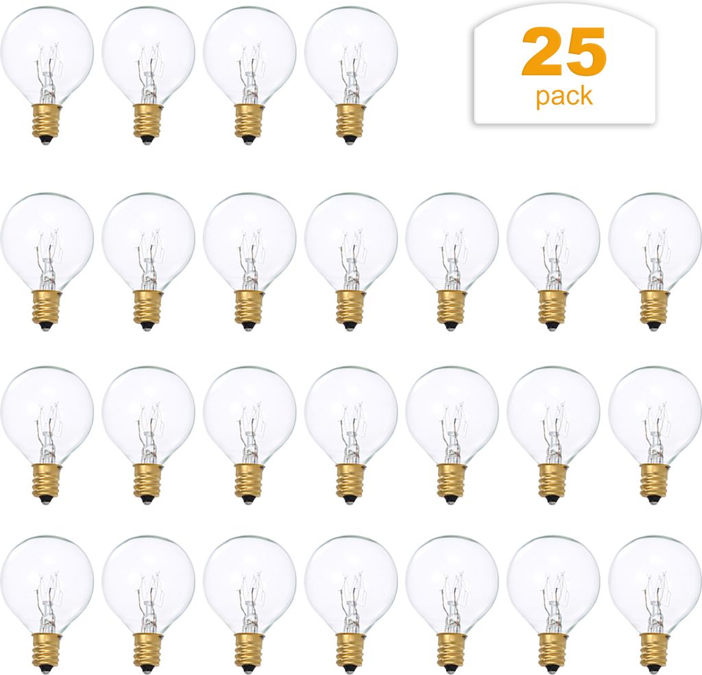 G40 náhradní žárovky 25 kusů, G40 Globe Tungsten žárovka, Obrázek produktu 10