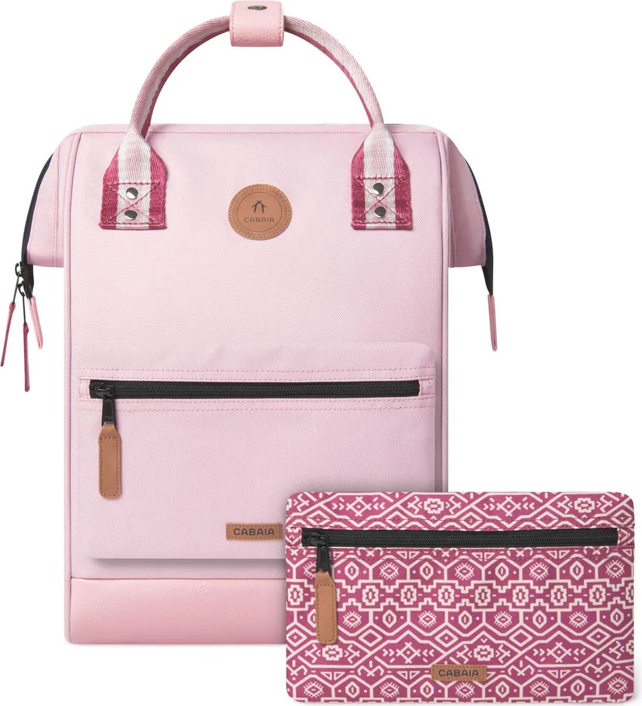 Zaino Cabaia Rosa Assouan 18L: Lo Zaino più Cool con Tasche Interchange