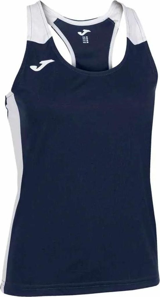 Joma Record Ii Sleveless Women, Marineblau-Weiss, S