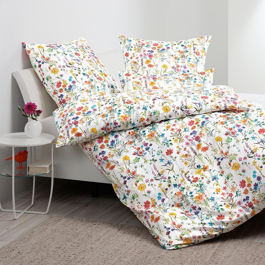 Janine Mako-Satin Bettwäsche Milano 45130-09 multicolor Produktbild 